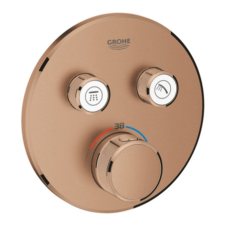 Змішувач прихованого монтажу на 2 споживача Grohe Grohtherm SmartControl 29119DL0