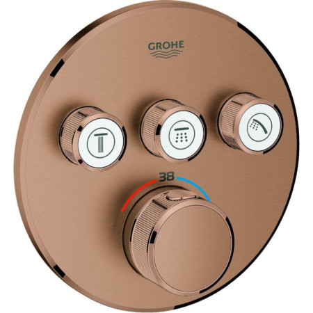 Змішувач прихованого монтажу на 3 споживача Grohe Grohtherm SmartControl 29121DL0