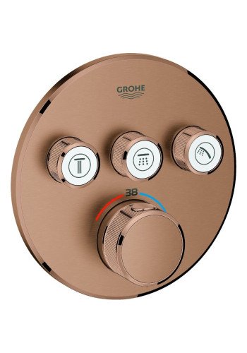 Змішувач прихованого монтажу на 3 споживача Grohe Grohtherm SmartControl 29121DL0 Змішувач прихованого монтажу на 3 споживача Grohe Grohtherm SmartControl 29121DL0