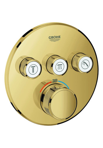 Термостат прихованого монтажу на 3 споживача Grohe Grohtherm SmartControl 29121GL0