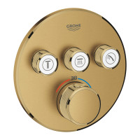Змішувач прихованого монтажу на 3 споживача Grohe Grohtherm SmartControl 29121GN0