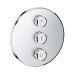 Комплект верхньої монтажної частини для вентиля на 3 виходи Grohe Grohtherm SmartControl 29122000