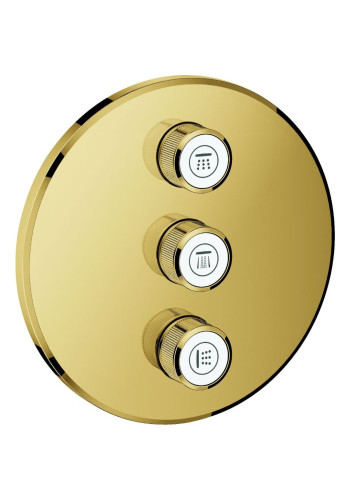 Комплект верхньої монтажної частини для вентиля на 3 виходи Grohe Grohtherm SmartControl 29122GL0 Комплект верхньої монтажної частини для вентиля на 3 виходи Grohe Grohtherm SmartControl 29122GL0