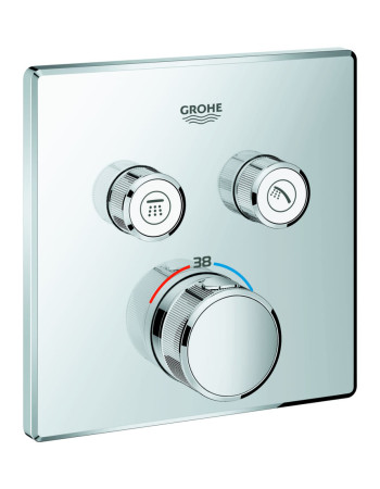 Термостат прихованого монтажу на 2 споживача Grohe Grohtherm SmartControl 29124000