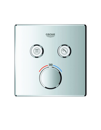 Термостат прихованого монтажу на 2 споживача Grohe Grohtherm SmartControl 29124000