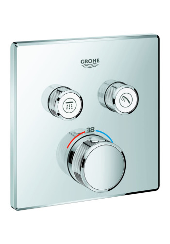 Термостат прихованого монтажу на 2 споживача Grohe Grohtherm SmartControl 29124000