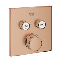 Змішувач прихованого монтажу на 2 споживача Grohe Grohtherm SmartControl 29124DL0