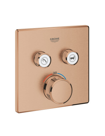 Змішувач прихованого монтажу на 2 споживача Grohe Grohtherm SmartControl 29124DL0