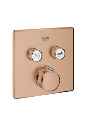 Змішувач прихованого монтажу на 2 споживача Grohe Grohtherm SmartControl 29124DL0 Змішувач прихованого монтажу на 2 споживача Grohe Grohtherm SmartControl 29124DL0