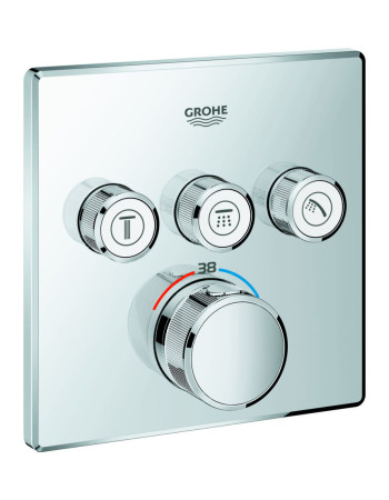 Термостат прихованого монтажу на 3 споживача Grohe Grohtherm SmartControl 29126000