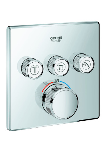 Термостат прихованого монтажу на 3 споживача Grohe Grohtherm SmartControl 29126000