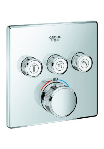 Термостат прихованого монтажу на 3 споживача Grohe Grohtherm SmartControl 29126000