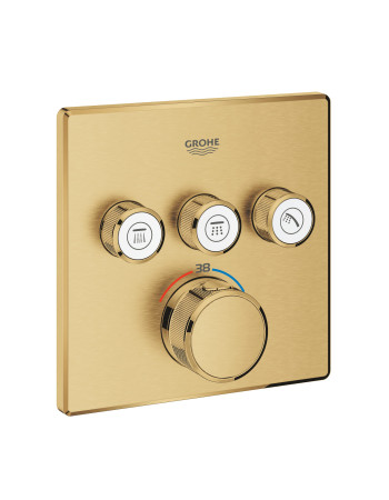 Змішувач прихованого монтажу на 3 споживача Grohe Grohtherm SmartControl 29126GN0