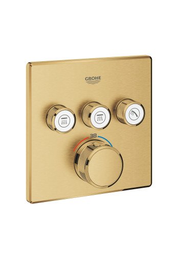 Змішувач прихованого монтажу на 3 споживача Grohe Grohtherm SmartControl 29126GN0 Змішувач прихованого монтажу на 3 споживача Grohe Grohtherm SmartControl 29126GN0