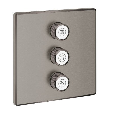 Комплект верхньої монтажної частини для вентиля на 3 виходи Grohe Grohtherm SmartControl 29127AL0