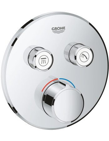 Змішувач прихованого монтажу на 2 споживача Grohe SmartControl Mixer 29145000