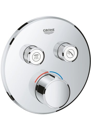 Змішувач прихованого монтажу на 2 споживача Grohe SmartControl Mixer 29145000 Змішувач прихованого монтажу на 2 споживача Grohe SmartControl Mixer 29145000