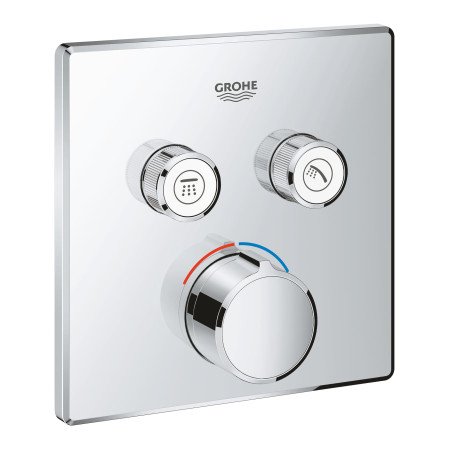 Змішувач прихованого монтажу на 2 споживача Grohe SmartControl Mixer 29148000