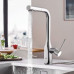 Змішувач для кухні з висувним виливом Grohe Essence New 30270000