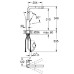 Змішувач для кухні з висувним виливом Grohe Essence New 30270000