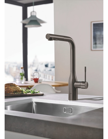 Змішувач для кухні з висувним виливом Grohe Essence New 30270AL0