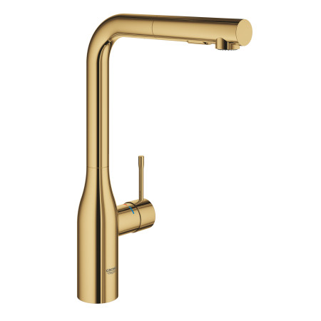 Змішувач для кухні з висувним виливом Grohe Essence New 30270GL0