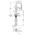 Змішувач для кухні з гнучким виливом Grohe Essence New 30294000
