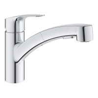 Змішувач для кухні з висувним виливом Grohe Eurosmart New 30305001