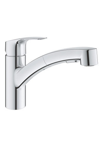 Змішувач для кухні з висувним виливом Grohe Eurosmart New 30305001 Змішувач для кухні з висувним виливом Grohe Eurosmart New 30305001