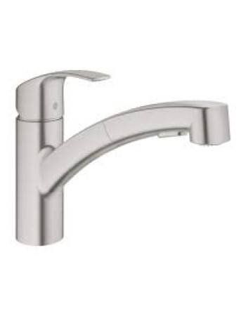 Змішувач для кухні з висувним виливом Grohe Eurosmart 30305DC0
