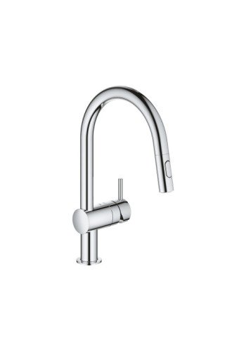 Змішувач для кухні з висувним виливом Grohe Minta 30348001