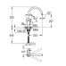 Змішувач для кухні Grohe BauLoop New 31232001