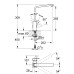 Змішувач для кухні Grohe Eurocube 31255000