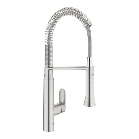Змішувач для кухні з гнучким виливом Grohe K7 31379DC0