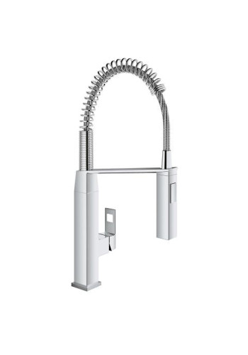 Змішувач для кухні з гнучким виливом Grohe Eurocube 31395000 Змішувач для кухні з гнучким виливом Grohe Eurocube 31395000