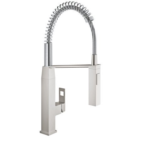 Змішувач для кухні з гнучким виливом Grohe Eurocube 31395DC0