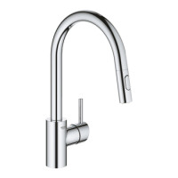 Змішувач для кухні з висувним виливом Grohe Concetto New 31483002