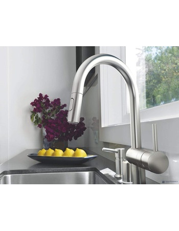 Змішувач для кухні з висувним виливом Grohe Concetto New 31483DC2