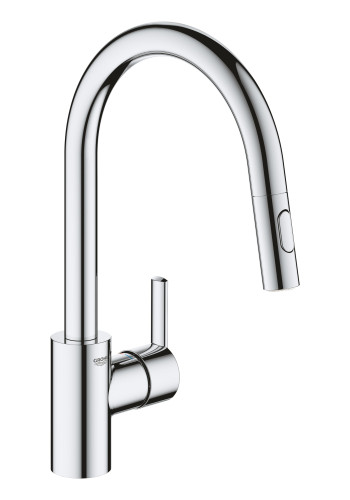 Змішувач для кухні з висувним виливом Grohe Feel 31486001 Змішувач для кухні з висувним виливом Grohe Feel 31486001