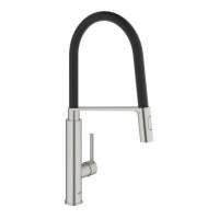Змішувач для кухні з гнучким виливом Grohe Feel 31489DC0