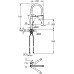 Змішувач для кухні з гнучким виливом Grohe Feel 31489DC0