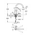 Змішувач для кухні Grohe StartCurve New 31554001