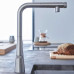 Змішувач для кухні з висувним виливом Grohe Zedra SmartControl 31593002