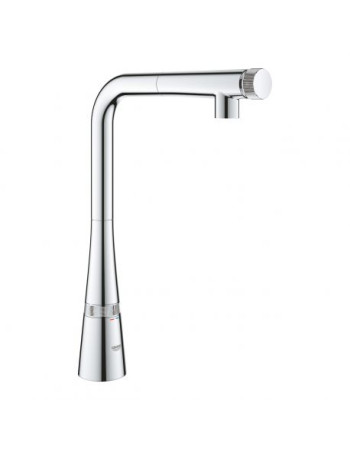 Змішувач для кухні з висувним виливом Grohe Zedra SmartControl 31593002
