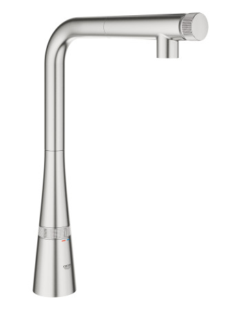 Змішувач для кухні з висувним виливом Grohe Zedra SmartControl 31593DC2