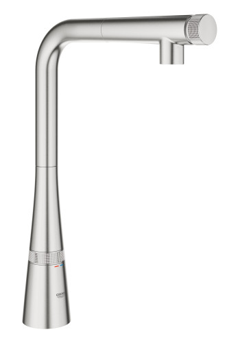 Змішувач для кухні з висувним виливом Grohe Zedra SmartControl 31593DC2