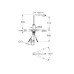 Змішувач для кухні з висувним виливом Grohe Eurosmart New 31613000