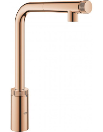 Змішувач для кухні з висувним виливом Grohe Minta SmartControl 31613DA0
