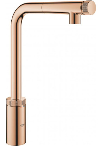 Змішувач для кухні з висувним виливом Grohe Minta SmartControl 31613DA0