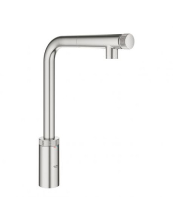Змішувач для кухні з висувним виливом Grohe Minta SmartControl 31613DC0